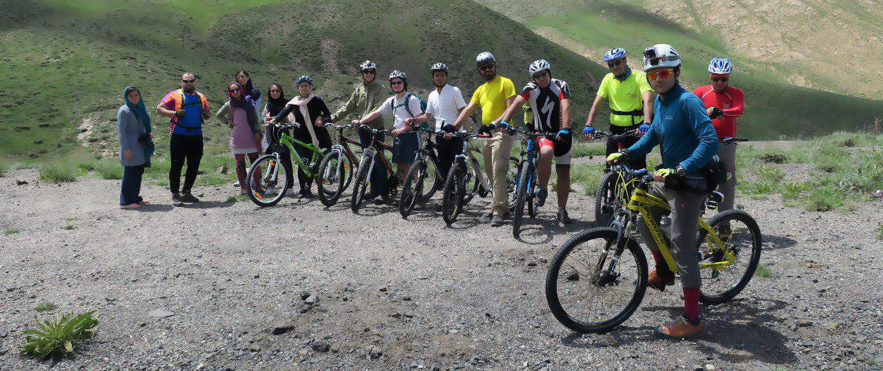 iran cycling tour